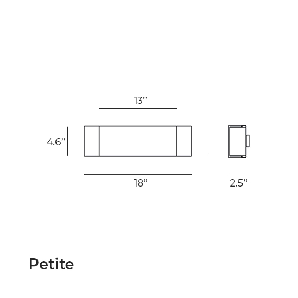 Cloud applique murale Maison Du Luminaire dimensions