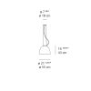Nur Luminaire suspendu Artemide dimensions