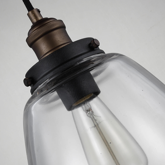 Baskin mini suspendu en verre