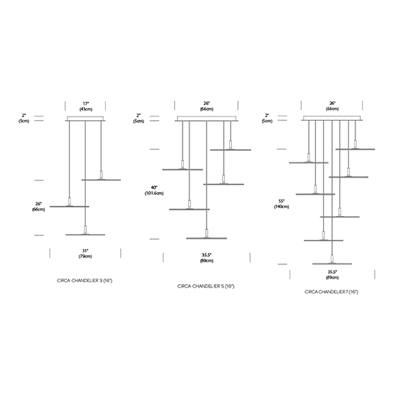 Circa suspendu LED Pablo Design