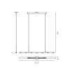 Aurora suspension lineaire dimensions