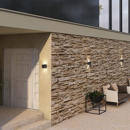 Cube Split applique murale extérieure