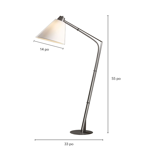 Reach Floor Hubbardton Forge Spec