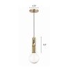 Angela Mini Suspension Mitzi Lighting Spec