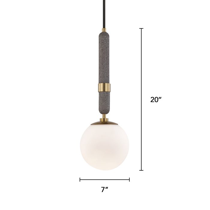 Brielle Mini Suspension Mitzi Lighting Spec