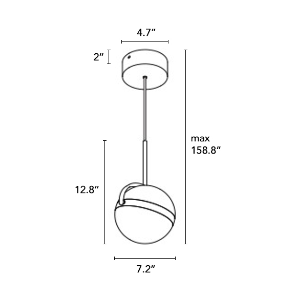 Globo Light Mid-Century Spec
