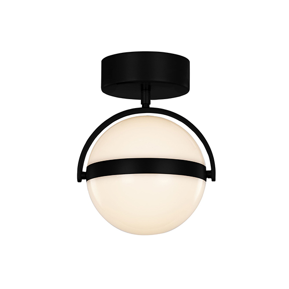 Globo Plafonnier Alora Lighting Black