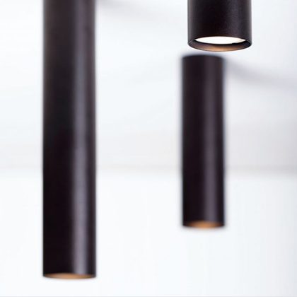 Victor plafonnier cylindre tube minimaliste TossB