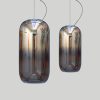 artemide gople suspension fini chrome